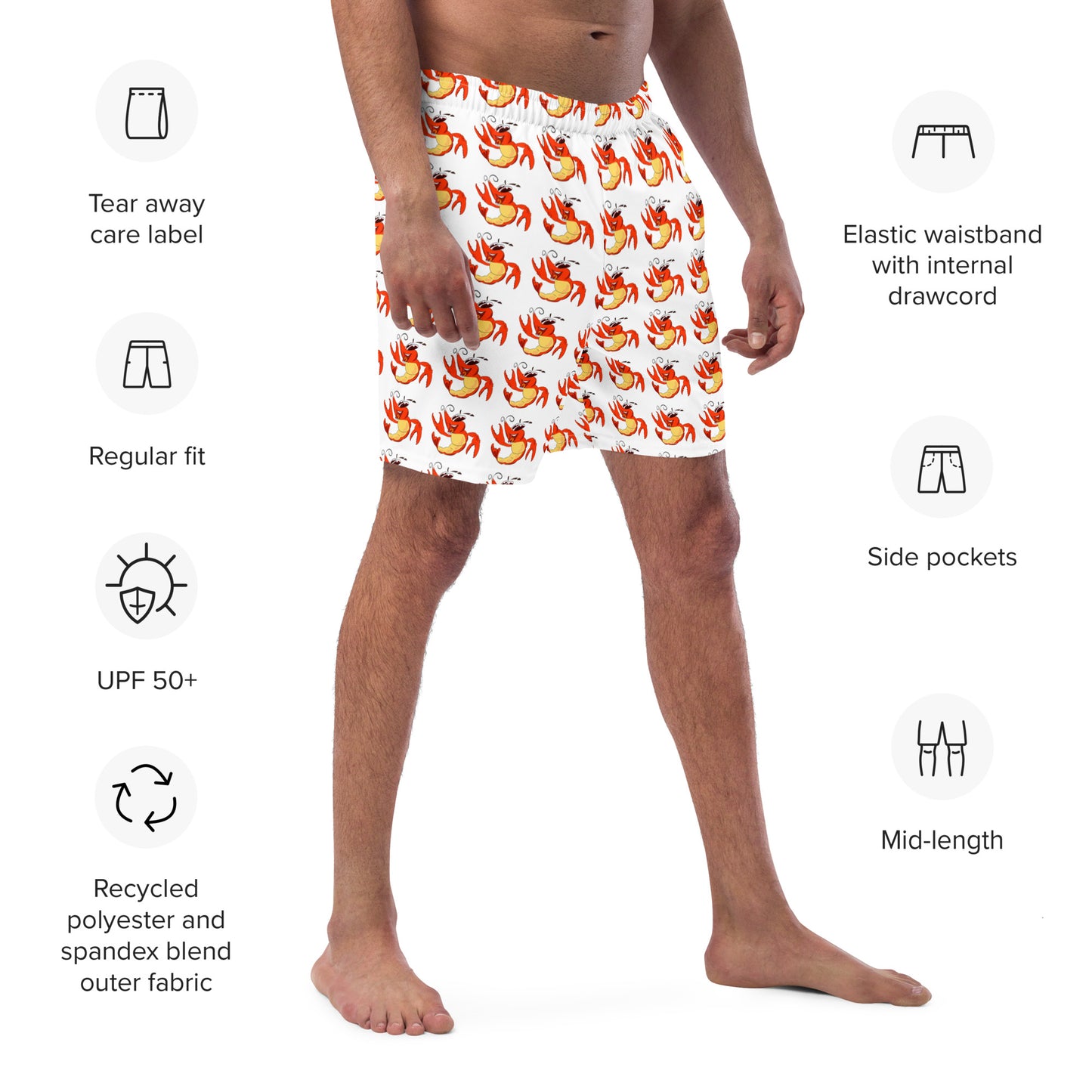 Lobster - Men's swim trunks