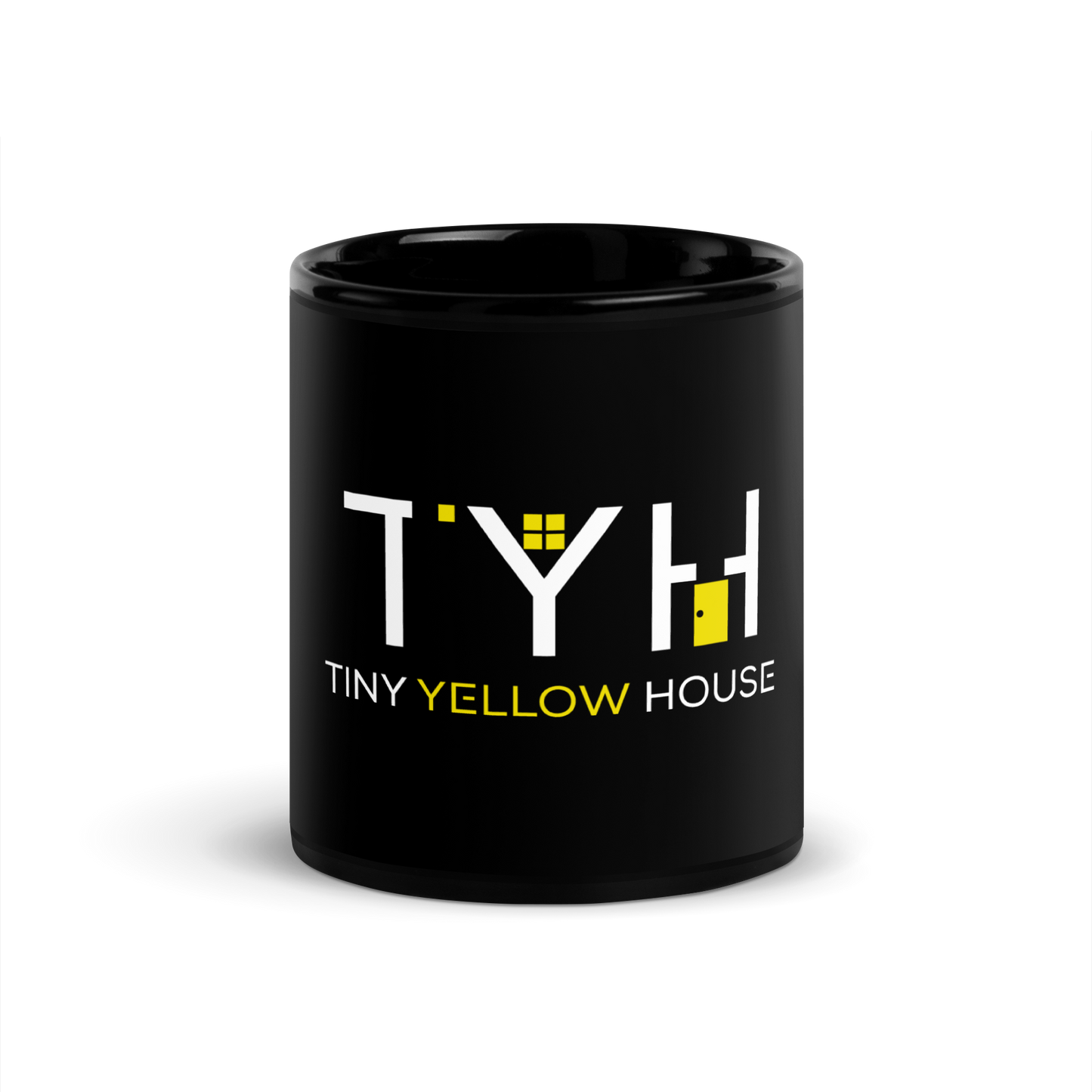 TYH-Black Glossy Mug