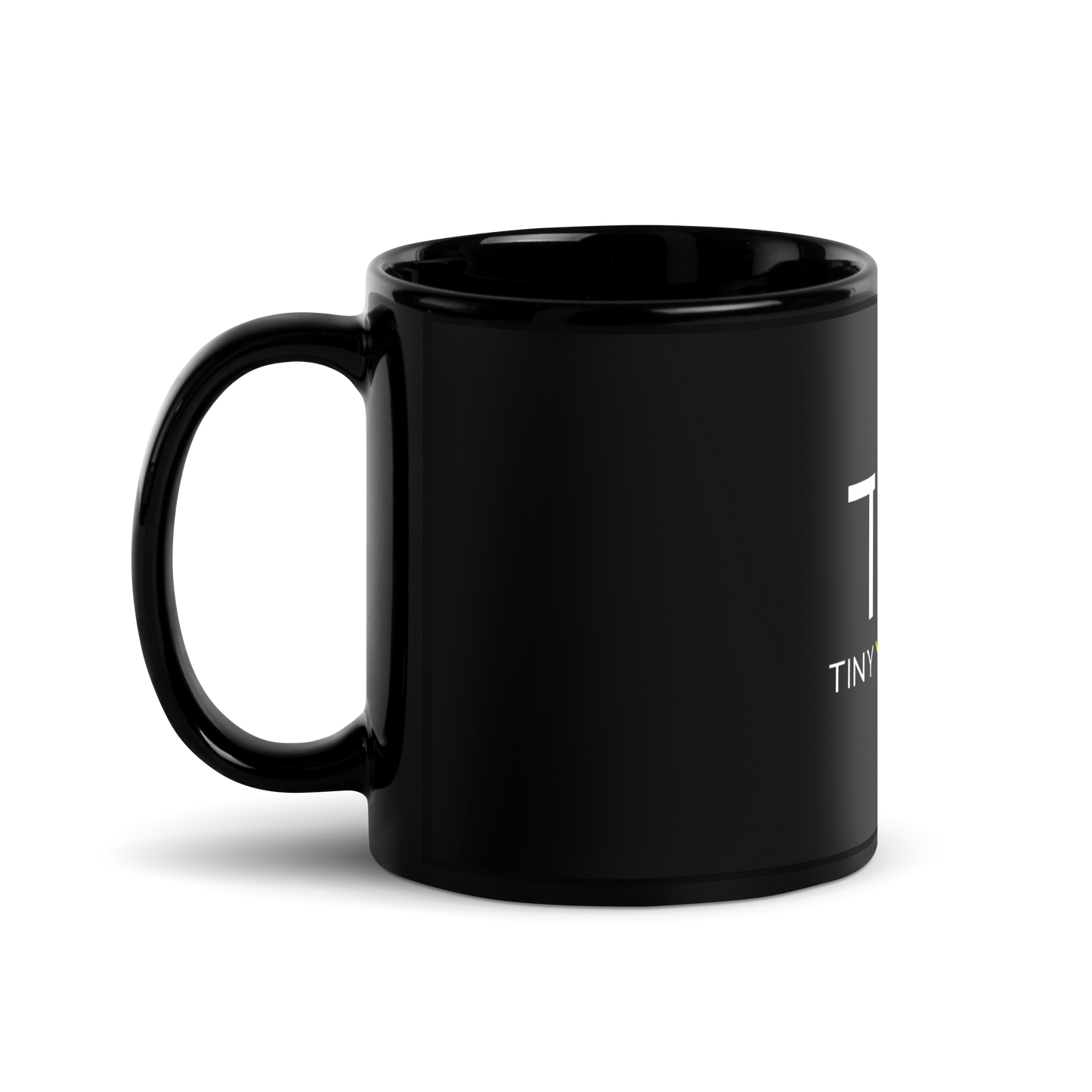 TYH-Black Glossy Mug