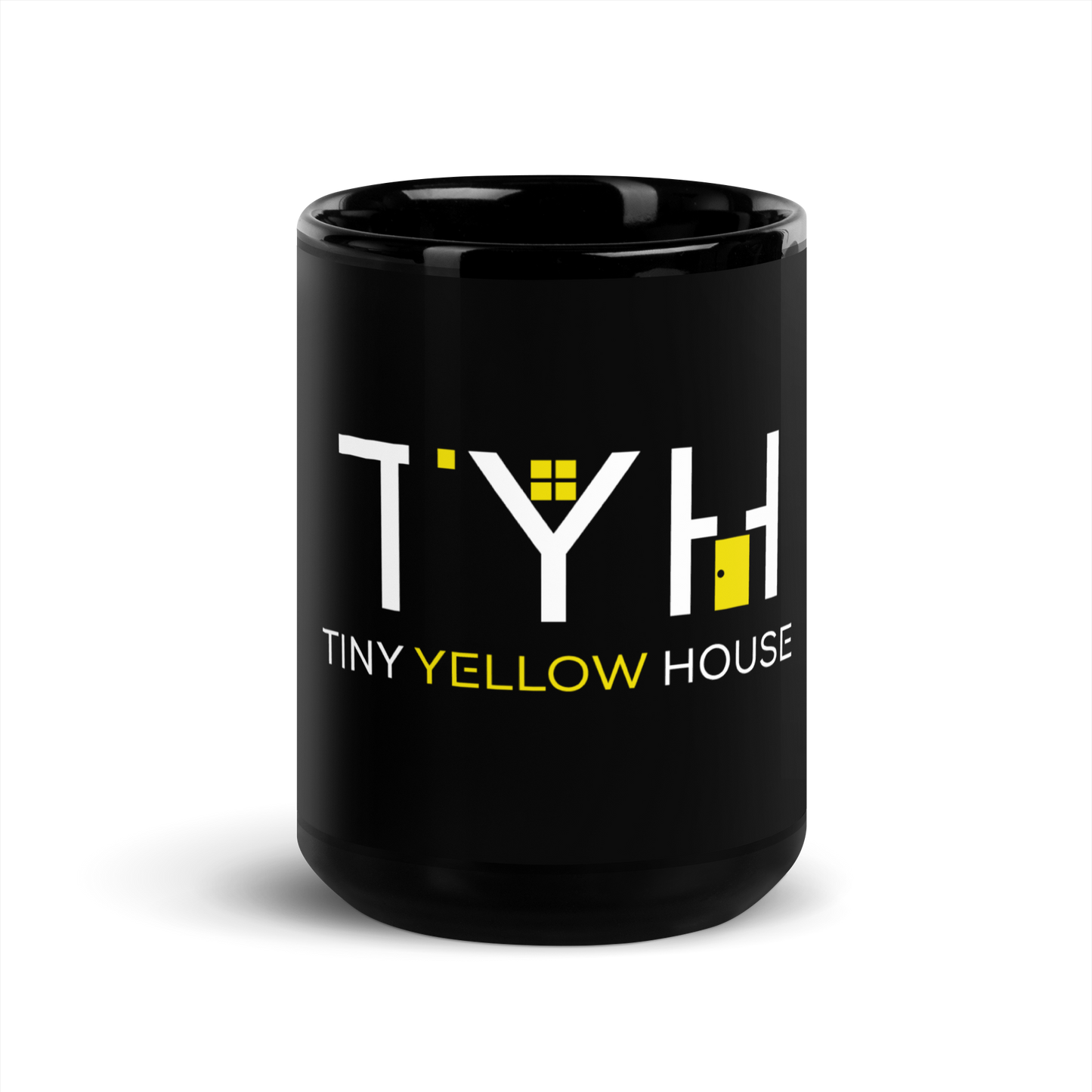 TYH-Black Glossy Mug