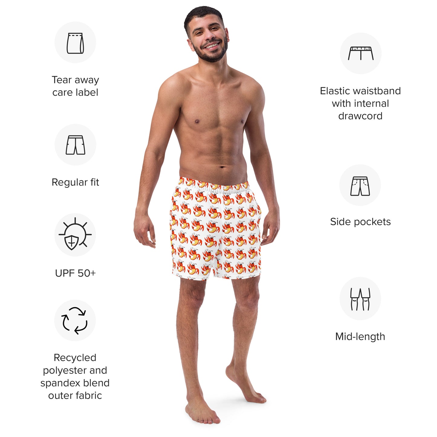 Lobster - Men's swim trunks