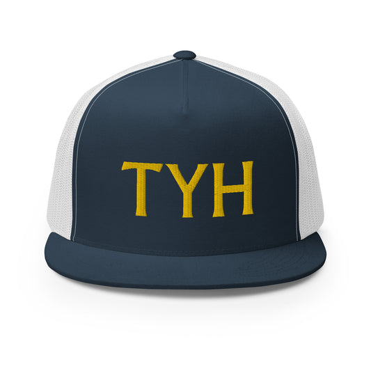 TYH Puff Logo Trucker Cap