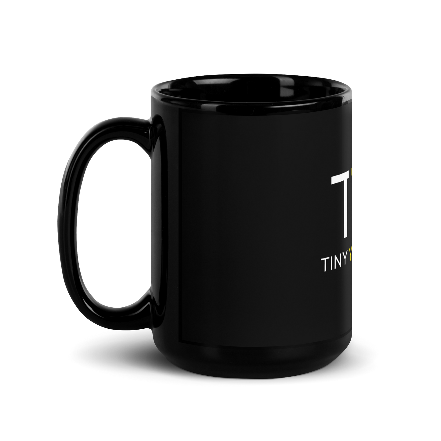 TYH-Black Glossy Mug